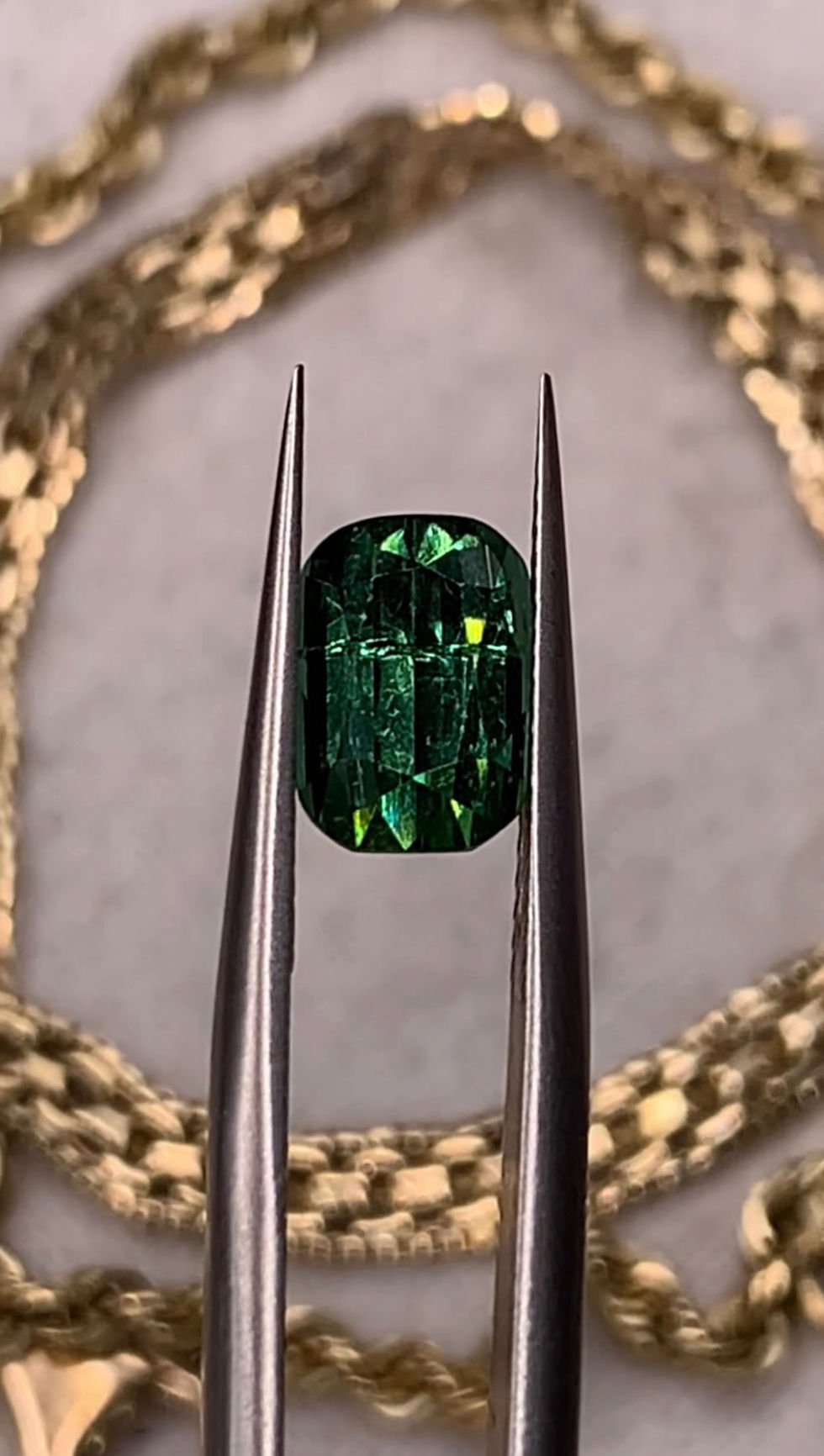 Thumbnail: 15.3 Carats Natural Precious Chrome Green Afghan Tourmaline Collection