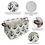 Thumbnail: Large Collapsible Storage Baskets with Handles, Rectangular Laundry Hamper, Wat
