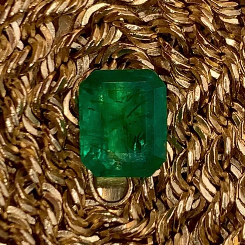 Thumbnail: Earth Mined 1Ct Natural Emerald From Zambia