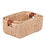 Thumbnail: Honey Can Do Woven Water Hyacinth Baskets with Handles, Brown (Set of 3)