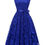 Thumbnail: Market In The Box Women's Lace Dress Vintage Style Midi Dress Cap Sleeve Swing 