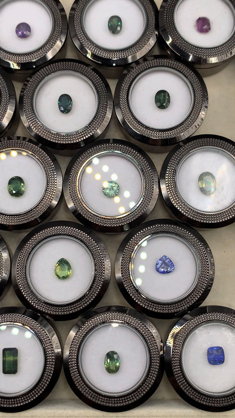 Thumbnail: 44 Carats Natural Rare High Quality Sapphire Collection