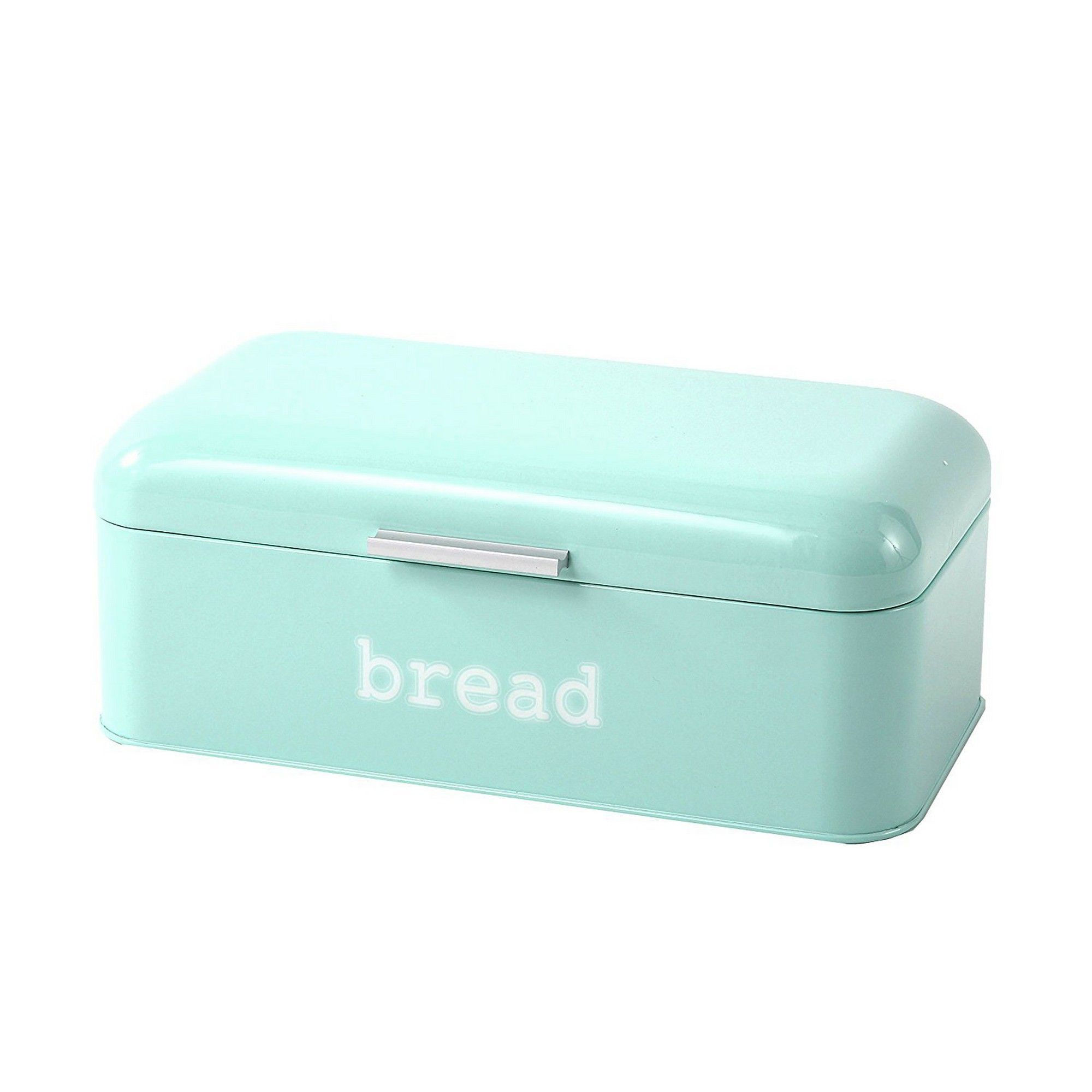 Bread Box for Kitchen Counter - Stainless Steel Bread Bin, Dry Food Storage Con