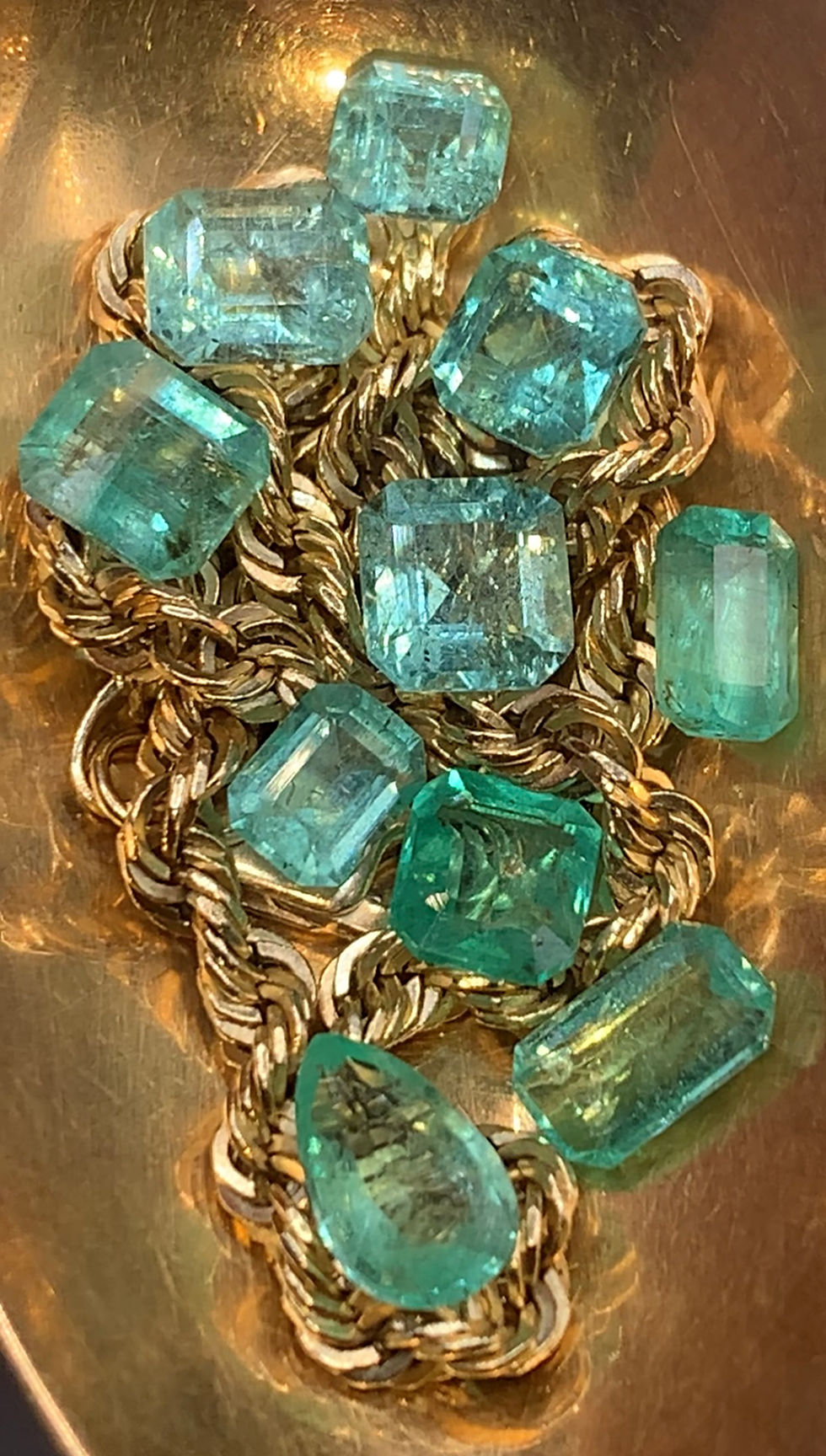 Thumbnail: 6.72Ctw Natural Rare Emerald Collection