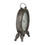 Thumbnail: DecMode 13"H, 10"W Metal Dark Brown Analog Vintage Tabletop Clock, 1 - Piece