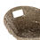 Thumbnail: Mainstays Oval Natural Seagrass Storage Basket with Cut-out Handles