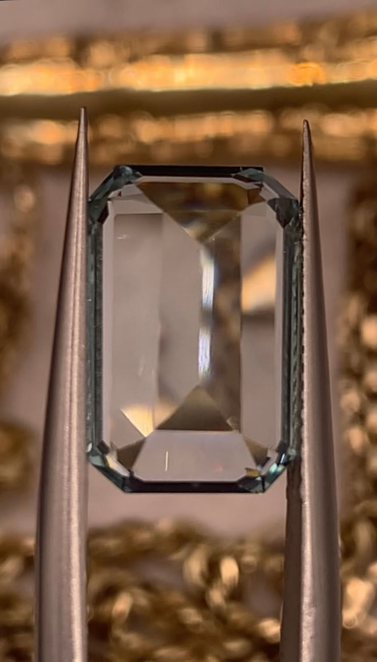 Thumbnail: 5.06Ct Natural Celestial Aquamarine