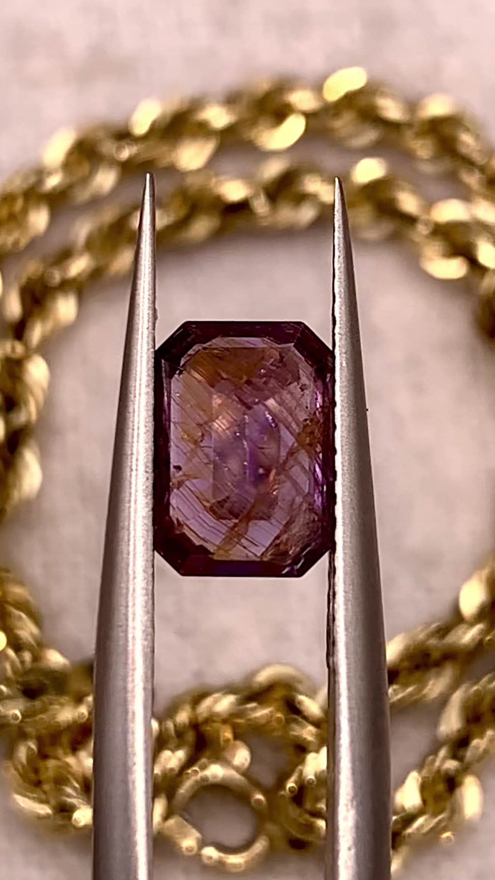 Thumbnail: 1.87Ct Natural Unheated Rare Color Changing Sapphire