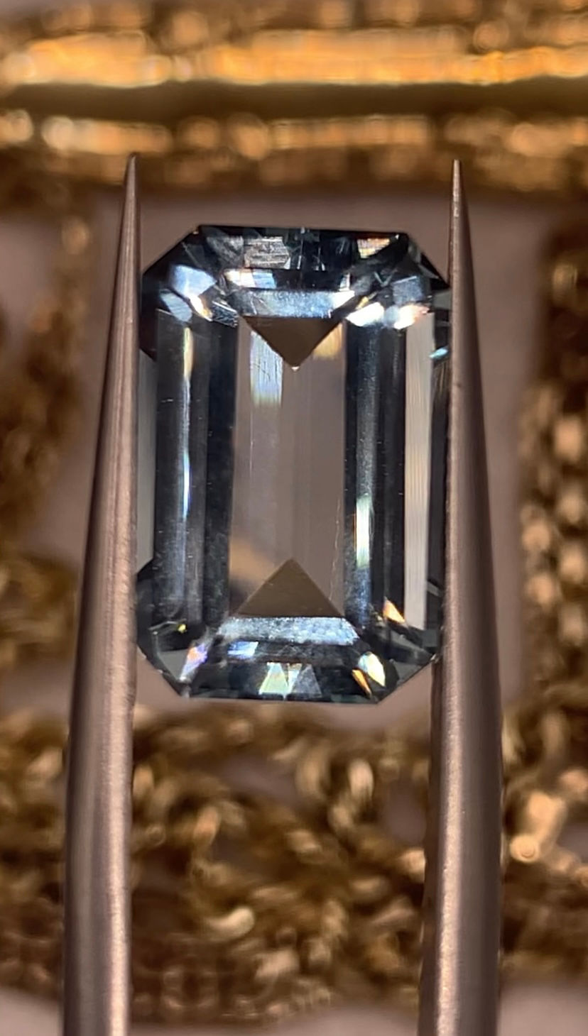Thumbnail: 5.06Ct Natural Celestial Aquamarine