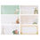 Thumbnail: Paper Junkie 60 Sheets One Sided Vintage Floral Letter Stationery 10.2 x 7.25 i
