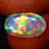 Thumbnail: 2.41Ct Harlequin Pattern Solid Welo Opal