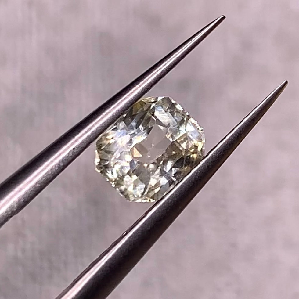 Thumbnail: 1.02Ct Natural Unheated Rare White Sapphire From Sri Lanka