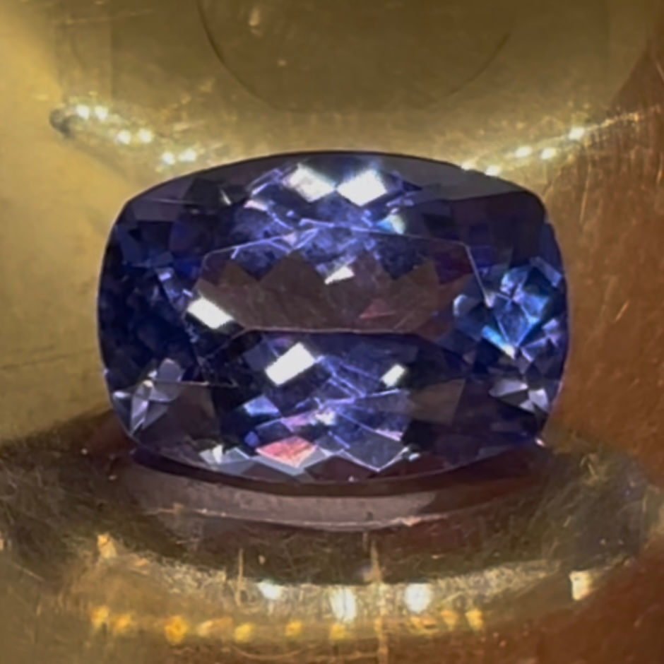 Thumbnail: GIA Certified 3.14Ct Natural Tanzanite