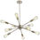 Thumbnail: 12 Lights Modern Pendant Lighting Industrial Vintage Sputnik Chandeliers Ceilin