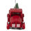 Thumbnail: 5" Red Vintage Truck with Frosted Tree Christmas Ornament