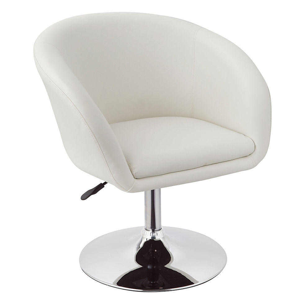 Thumbnail: Duhome Make-up Chairs Vanity Accent Lounge Chair Tufted Round Back Adjustable S