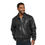 Thumbnail: Men's Vintage Leather Banded Bottom Jacket