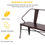 Thumbnail: Winado 45" Metal Bench w/Wood Seat, Industrial Vintage Mid-Century Dining Bench
