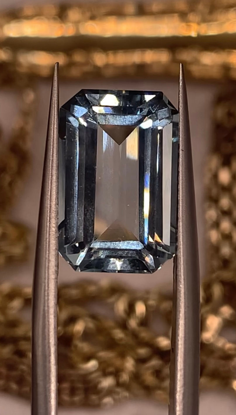 Thumbnail: 5.06Ct Natural Celestial Aquamarine
