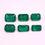 Thumbnail: 3.8Ctw Natural Vivid Green Zambian Emerald Collection
