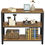 Thumbnail: Yaheetech Vintage Sofa Side Table for Entryway Living Room Industrial Console T