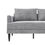 Thumbnail: Novogratz Bailey Pillowback Loveseat, Mid-Century Modern Vintage Living Room Fu