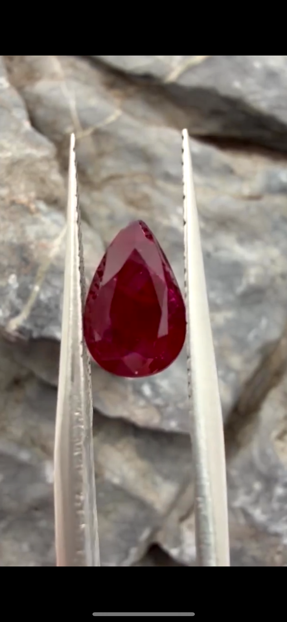 Thumbnail: 1.30Ct Natural Unheated Rare Mozambique Red Ruby