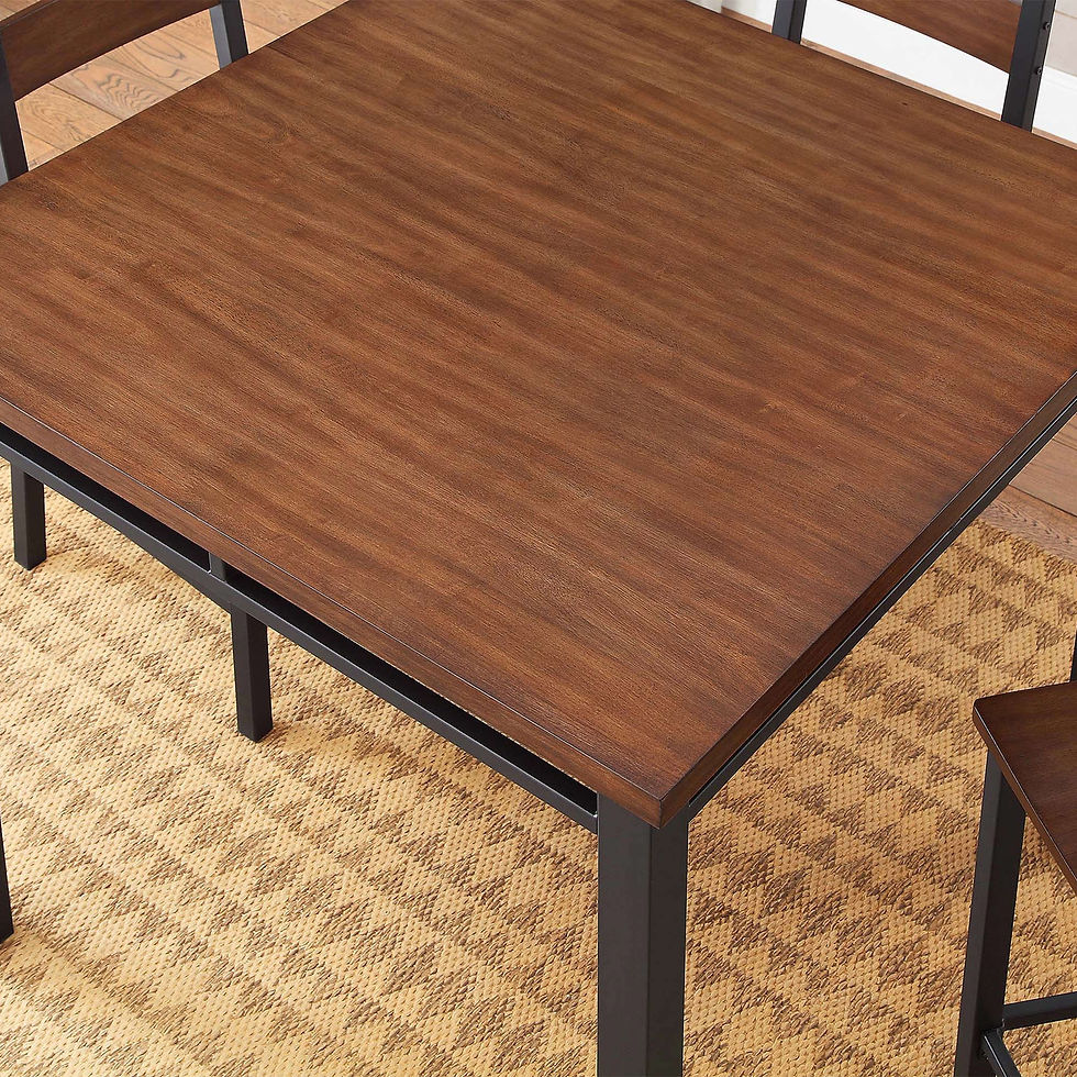 Thumbnail: Better Homes & Gardens Austen 5-Piece Counter Height Dining Set, Vintage Oak