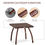 Thumbnail: Outsunny Rattan Wicker Side Table End Table with All-Weather Material for Outdo