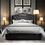 Thumbnail: Gymax 3-Piece Lamp Set 2 Table Lamps 1 Floor Lamp Matt Black Vintage Home Bedro