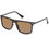 Thumbnail: Alpine Swiss Mens Polarized Sunglasses Classic Retro Square Vintage Sun Glasses