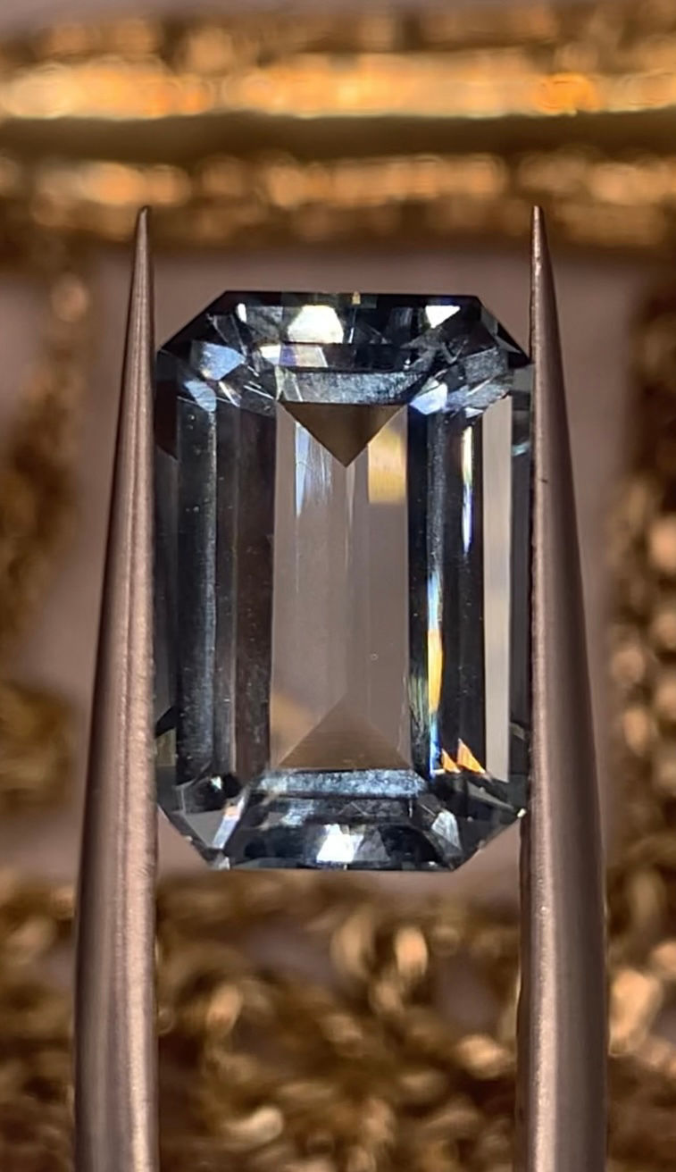 Thumbnail: 5.06Ct Natural Celestial Aquamarine