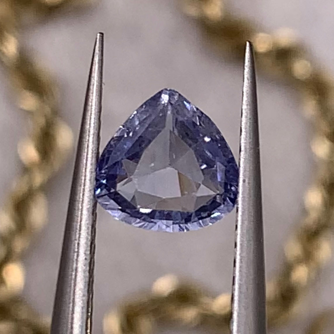 1Ct Natural Unheated Rare Light Blue Sapphire From Sri Lanka