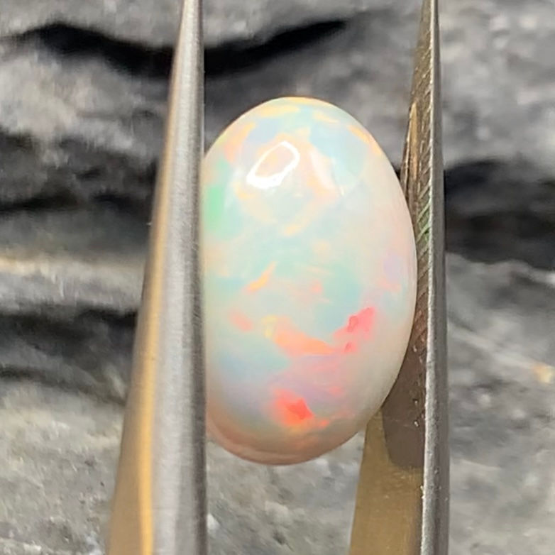 Thumbnail: 2.06Ct Natural Untreated Ethiopian White Pristine Opal