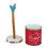 Thumbnail: The Pioneer Woman Flea Market Paper Towel Holder and Utensil Crock, Turquoise