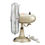 Thumbnail: Better Homes & Gardens Retro Table Fan, Nickel, 12-Inches household