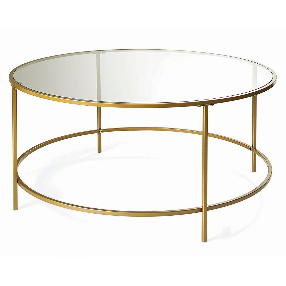 Thumbnail: Better Homes & Gardens Nola Coffee Table, Gold Finish