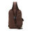 Thumbnail: Sling Bag Crossbody Shoulder Chest Rucksack Vintage Urban Outdoor Travel Backpa