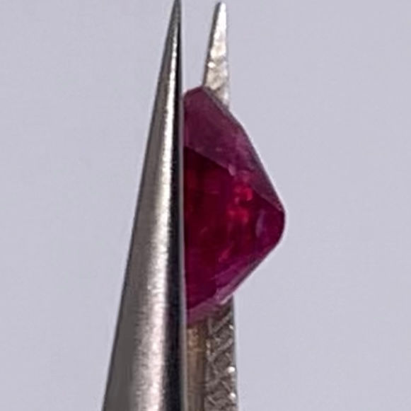 Thumbnail: 0.83Ct Natural Unheated Gorgeous Vivid Blood Red Afghan Ruby