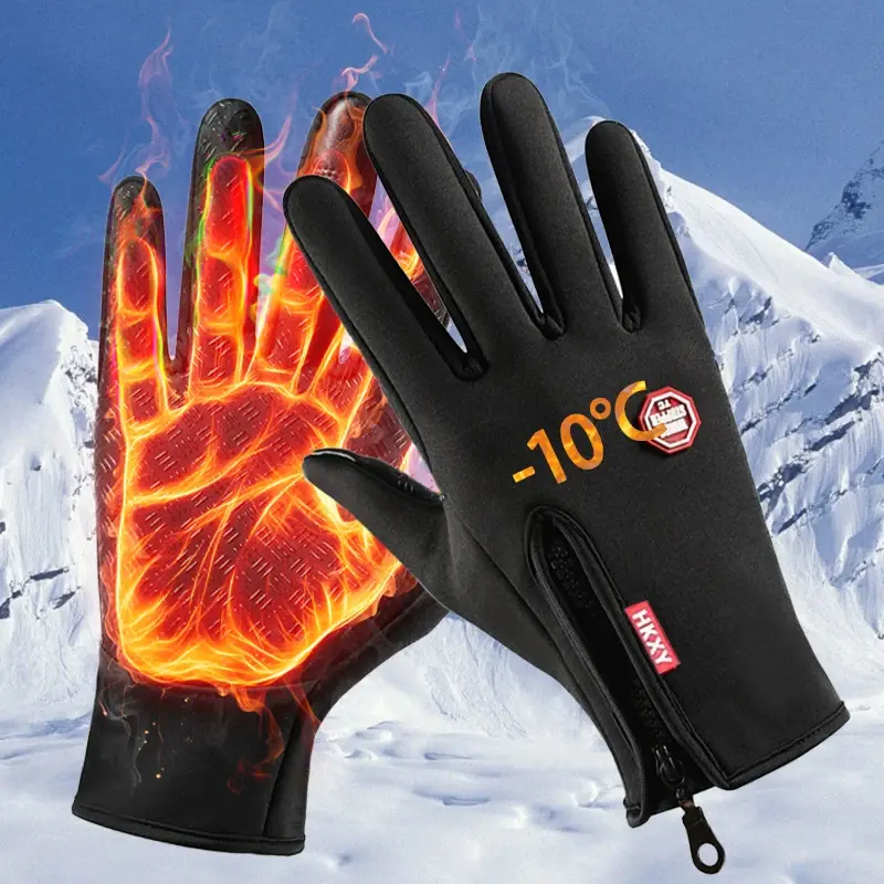 Winter Gloves for Men Women Touchscreen Warm Outdoor Cycling Driving Motorcycle