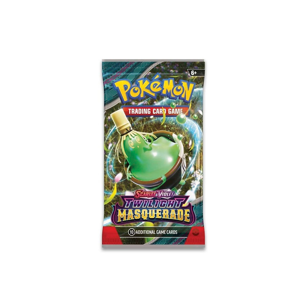 Thumbnail: Twilight Masquerade 1x Booster Pack - Scarlet & Violet - Pokémon TCG