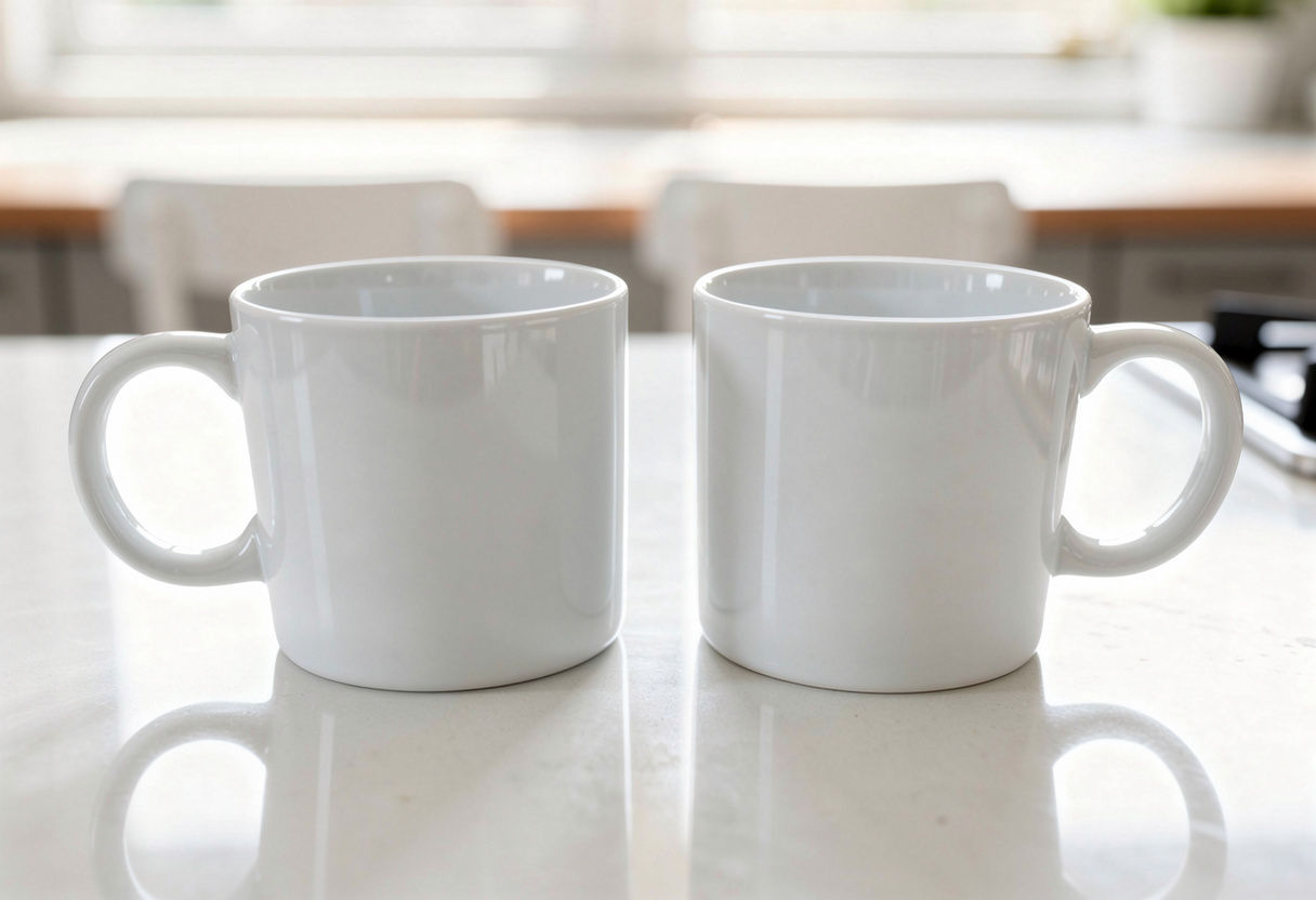 WHITE FILXHAN PORCELANI CAJ/QUMESHTI 8.8X10CM