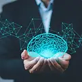 icone-do-cerebro-de-toque-do-empresario-e-controle-de-linha-no-grafico-icone-de-tela-de-um