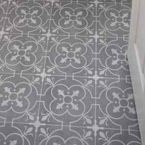 Vinyl Bathroom
