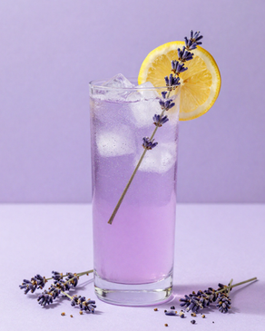 Lavender Gin Fizz