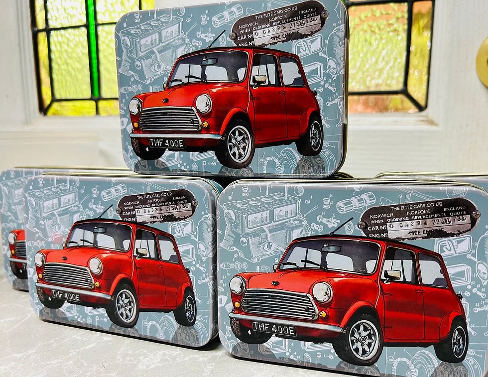 Mini Cooper S MkII Tin Asst. Toffees 120g