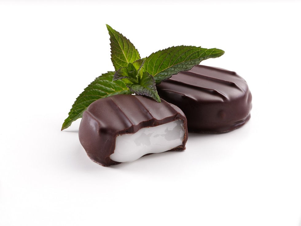 Thumbnail: Dark Choc Peppermint Creams 125g