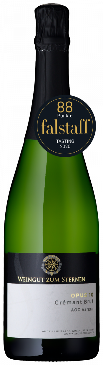 Weisswein Flasche Opus 10 vom Weingut zum Sternen in Würenlingen im Aargau bei Baden, Spezialität online bestellen.