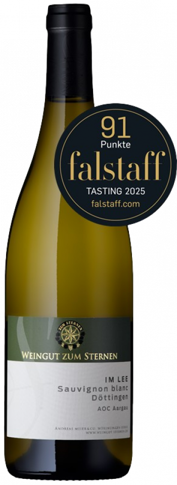 Weisswein Flasche Im Lee Sauvignon blanc vom Weingut zum Sternen aus Im Lee in Döttingen im Aargau bei Baden, bestellen.