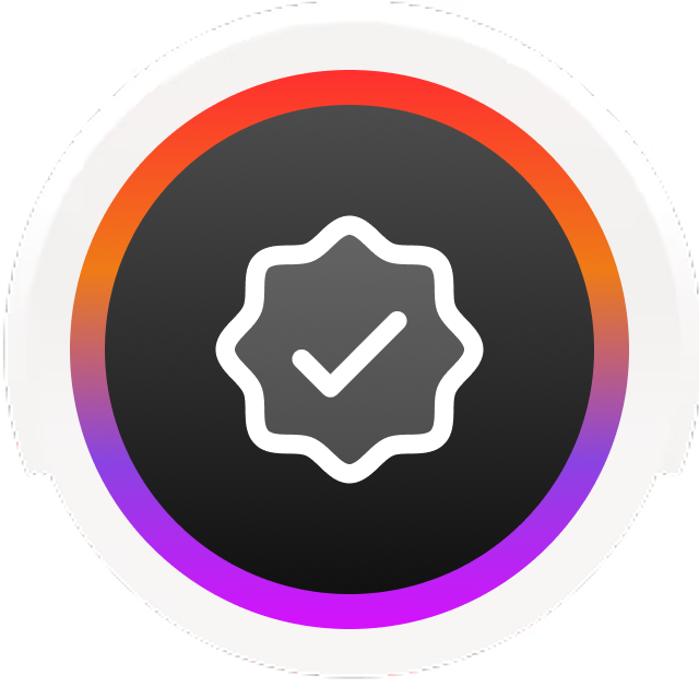 Verified checkmark badge